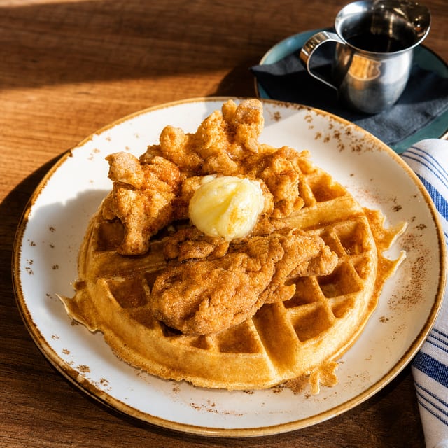 Chicken & Waffles.