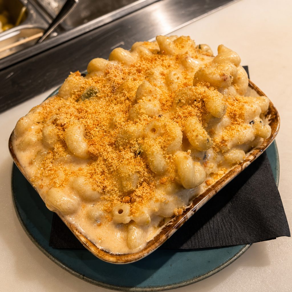 Green Chile Mac.