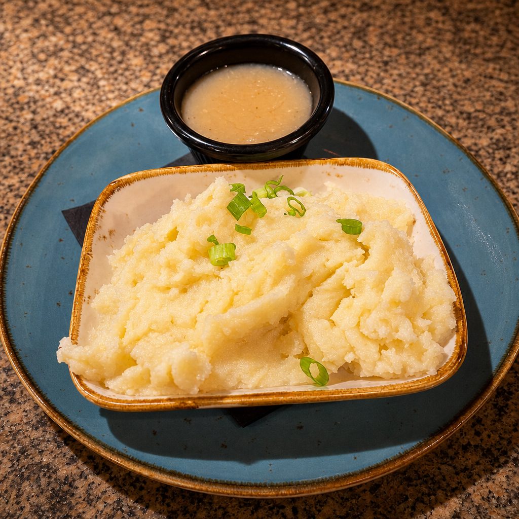 Garlic Mashed Potatoes.
