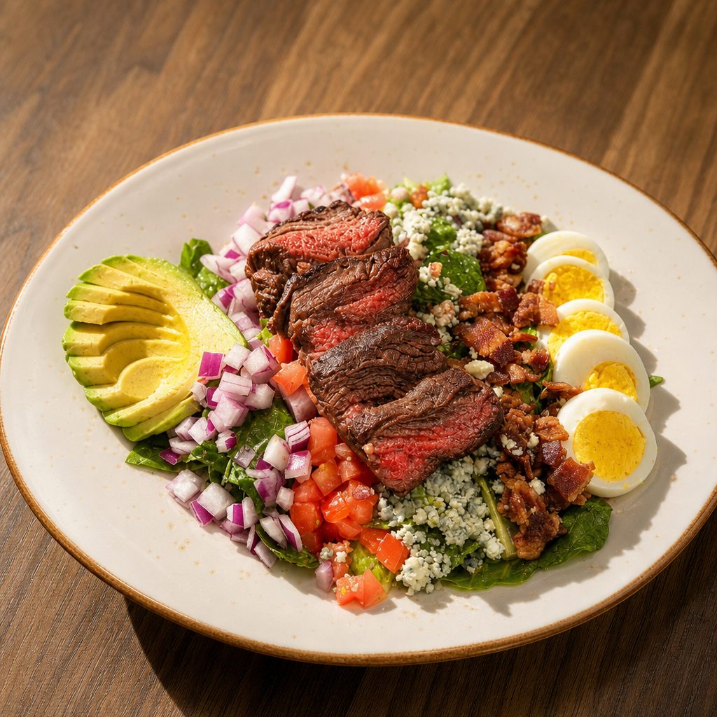 Steak Cobb Salad.