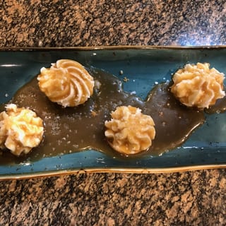 Salted Caramel Mini Cheesecakes