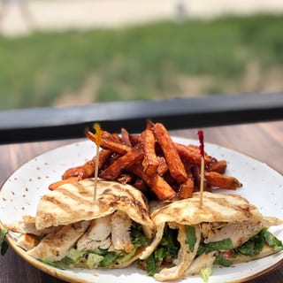 Grilled Chicken Caesar Pita